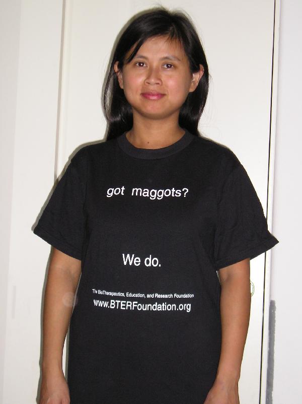 "got maggots" T-shirt